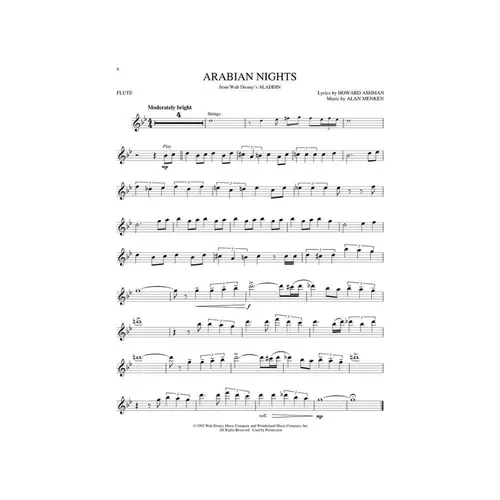 Disney Greats  - Flute