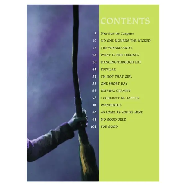 Wicked - A New Musical - Vocal Selections (Vocal Line With Piano Accompaniment)