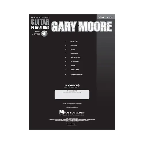 Gary Moore - Guitar Play-Along Volume 139