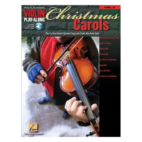 Christmas Carols - Violin Play-Along Vol.5