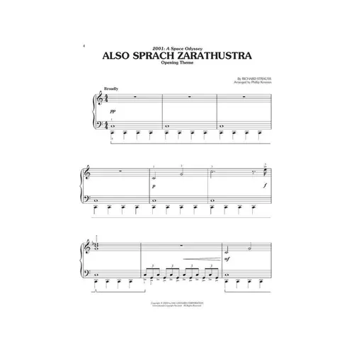 Classical Movie Themes - Easy Piano