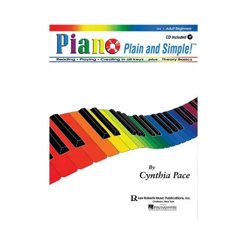 Piano - Plain And Simple! Vol.1 - Adult Begginers