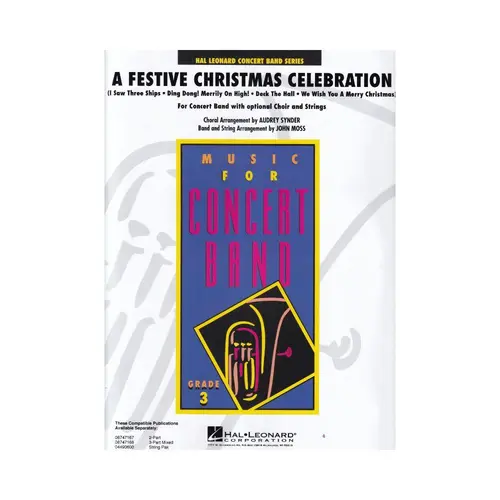 A Festive Christmas Celebration - Concert Band - Score And Parts