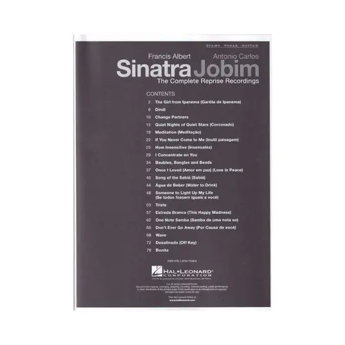 Francis Albert Sinatra E Antonio Carlos Jobim