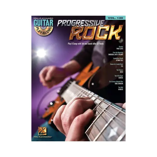 Progressive Rock  - Guitar Play-Along Vol.120