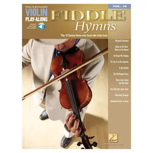 Fiddle Hymns - Violin Play-Along Volume 18