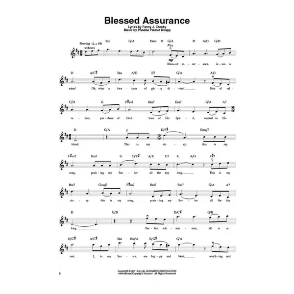 Fiddle Hymns - Violin Play-Along Volume 18