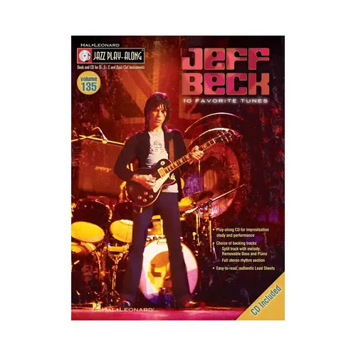 Jeff Beck - Jazz Play Along Vol.135