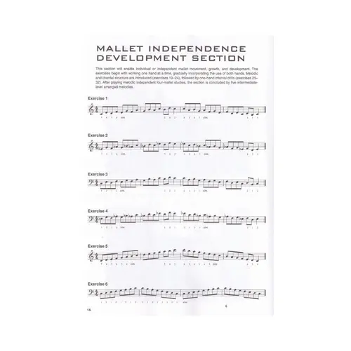 Four-Mallet Indendence For Marimba