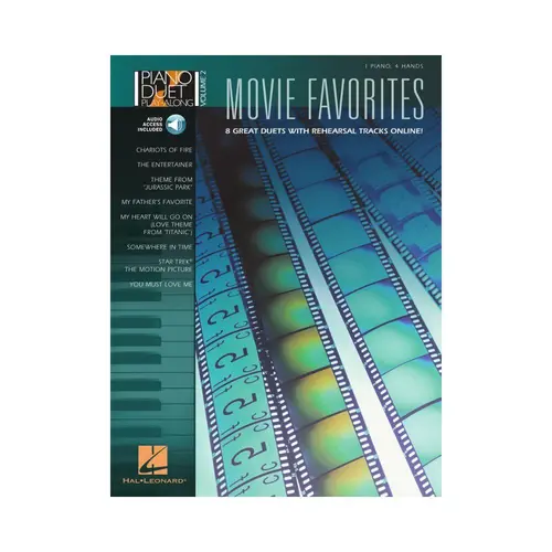 Movie Favorites- Piano Duet Play-Along Vol.2