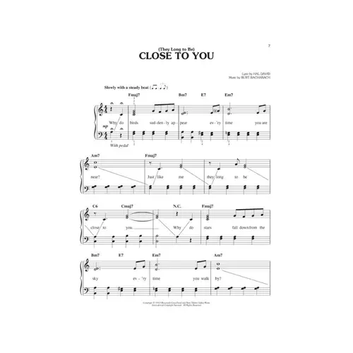 Best Of Carpenters - Easy Piano