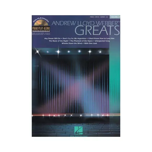 Andrew Lloyd Webber Greats - Piano Play-Along V.27