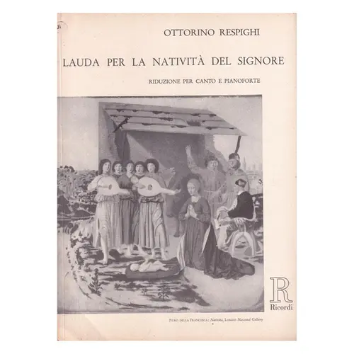 Lauda Per La Nativita Del Signore
