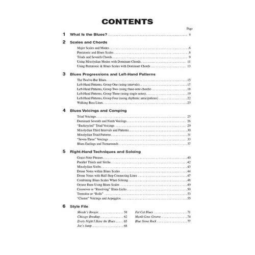 Blues Piano - Complete Guide