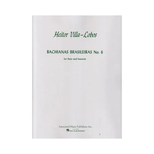 Bachianas Brasileiras N.6  (Flute And Basson)