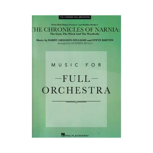 The Chronicles Of Narnia - Full Orchestra - Score+Parts