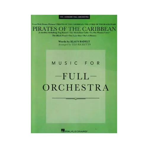 Pirates Of The Caribbean - Full Orchestra (Score+Parts)