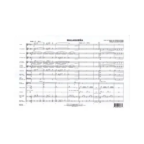 Malagueña - Band Esprit Series