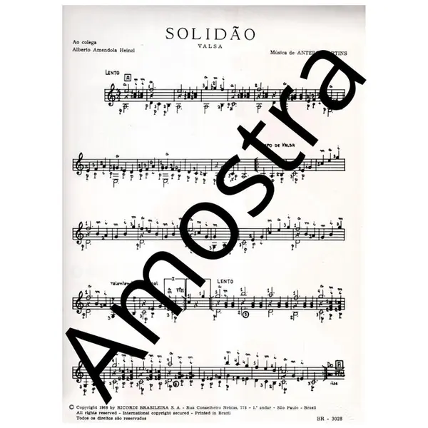 Solidão - valsa / Alice - valsa