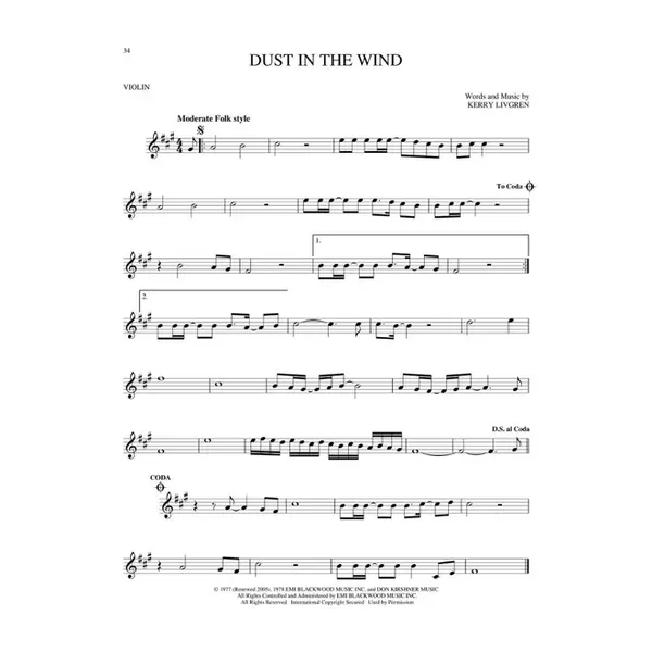 Essential Songs For Violin - 130 Songs