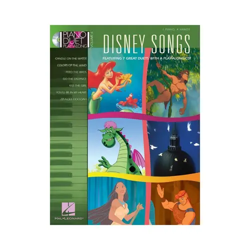 Disney Songs - Piano Duet Play-Along Vol.06