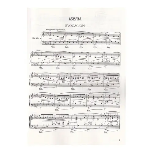 Iberia And Espana - Two Complete Works For Solo Piano