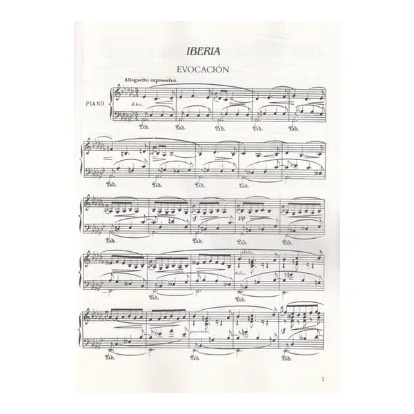 Iberia And Espana - Two Complete Works For Solo Piano