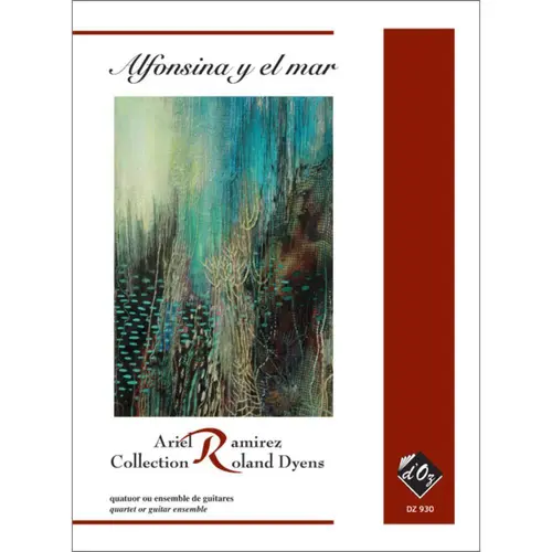 Alfonsina Y El Mar - Quartet Or Guitar Ensemble