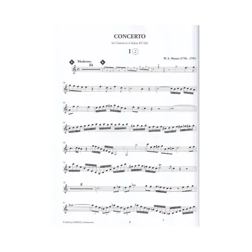 Clarinet Concerto In A Major Kv 622  - Classical Play-Along Vol.4