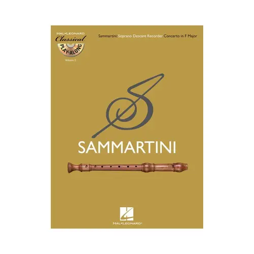 Soprano (Descant) Recorder Concerto In F Major - Classical Play-Along Vol.2