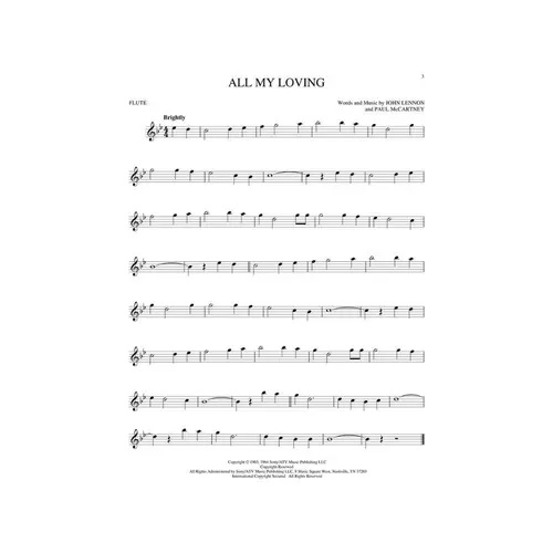 The Best Of The Beatles - Flute