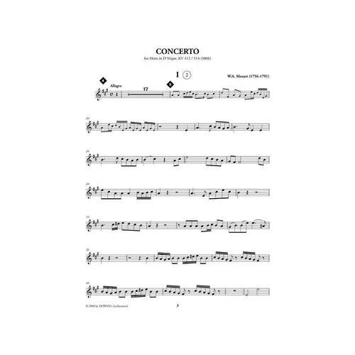 Horn Concerto In D Major Kv 412/514 - Classical Play-Along Vol.06