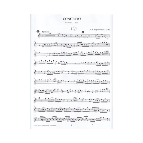 Flute Concerto In G Major - Classical Play-Along Vol.11