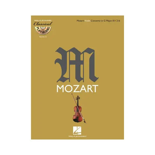 Violin Concerto In G Major Kv 216 - Classical Play-Along Vol.15
