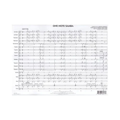 One Note Samba - Young Ensemble