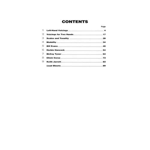 Post-Bop Jazz Piano - The Complete Guide - Hal Leonard Keyboard Style Series