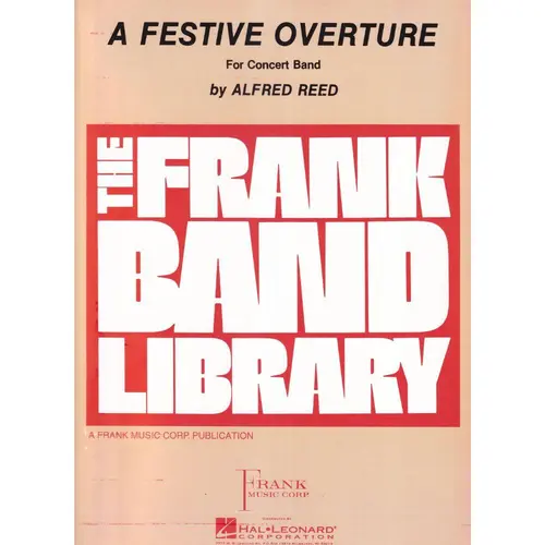 Festive Overture - Concert Band (Score And Parts)