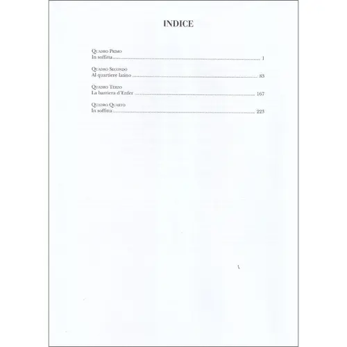La Boheme - Vocal Score - Capa Dura