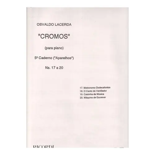 Cromos - Caderno 5 (N.17 - 20)
