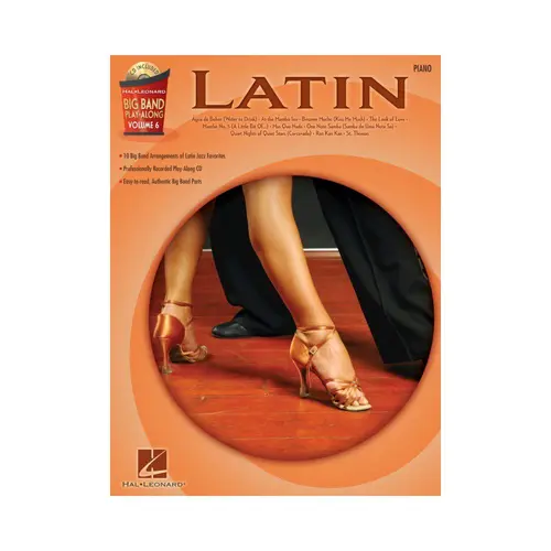 Latin - Piano Vol.6 - Big Band Play-Along