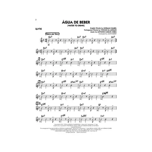 Latin - Guitar - Big Band Play-Along Vol.6
