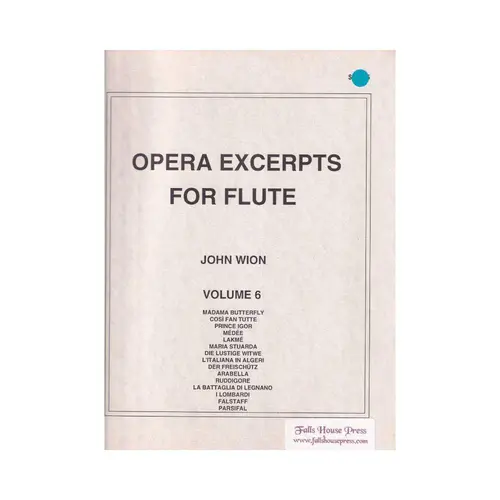 Opera Excerpts For Flute 6