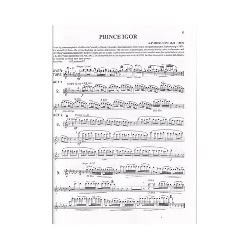 Opera Excerpts For Flute 6