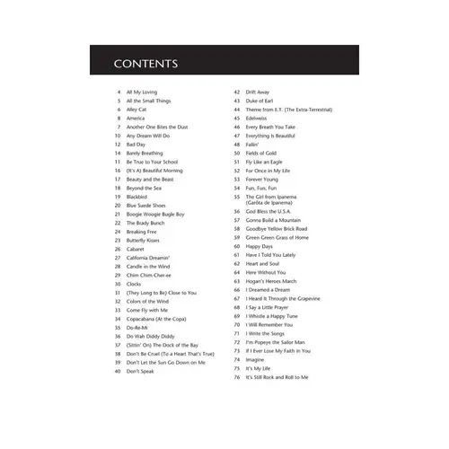 The Big Book Of Clarinet Songs - 130 Songs
