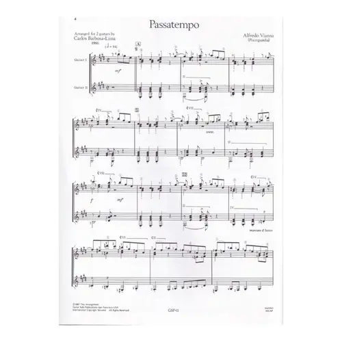 Four Pieces (For 2 Guitars)