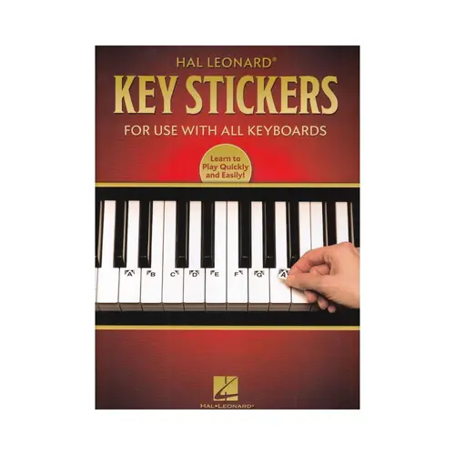 Key Stickers For Use With All Keyboards - Ez Play Today