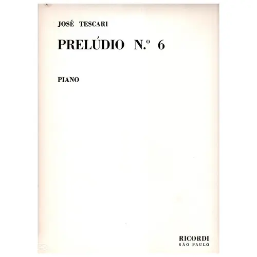 Prelúdio nº 6 - piano