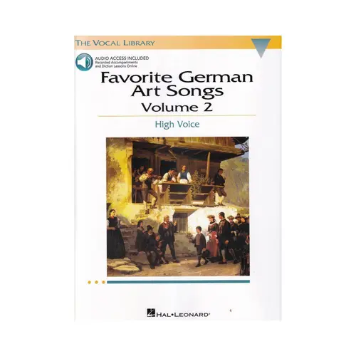 Favorite German Art Songs - Vol.2 (High Voice)