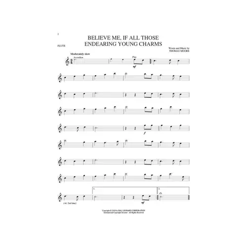 Irish Favorites - Flute