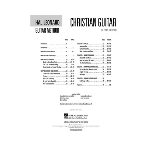 Cristian Guitar - Hal Leonard Guitar Method